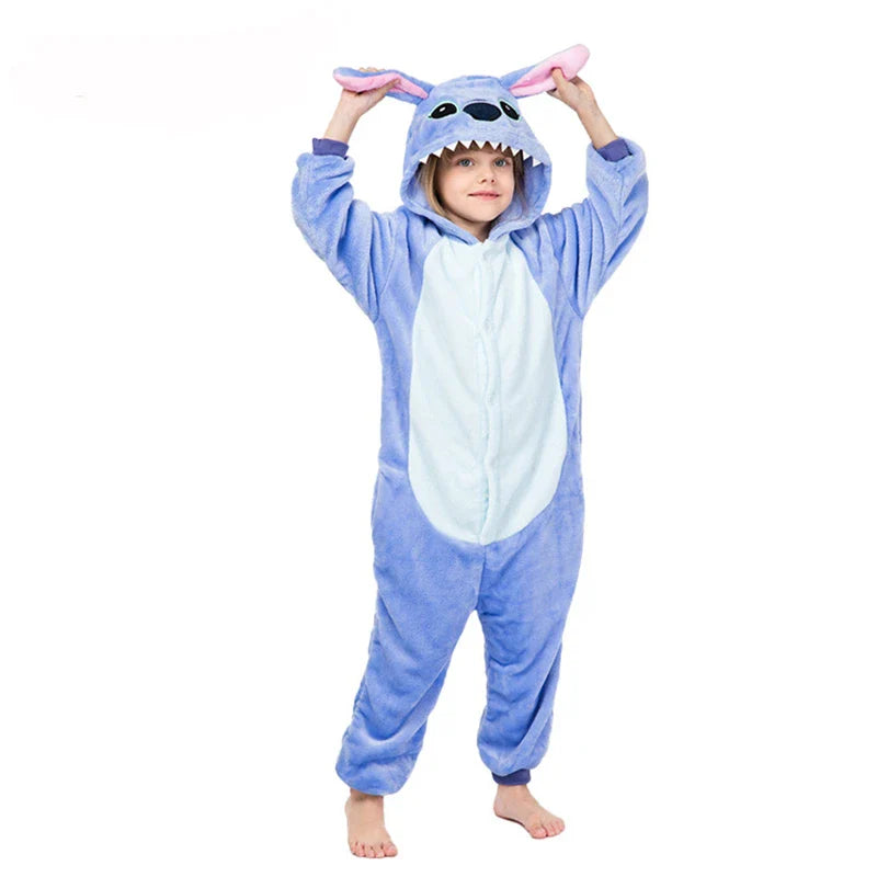 Macacão/Pijama Infantil "Stitch"